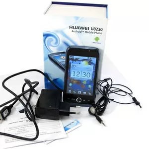 Huawei U8230 Новый! Android 2.1 , 3.2 Мп, GPS, WI-FI, GPRS, EDGE, Bluetooth(