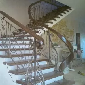 Изготовление и установка лестниц