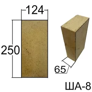 Кирпич огнеупорный для печей и каминов