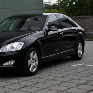 Аренда с водителем Mercedes W221 S500 long. Все виды поездок!