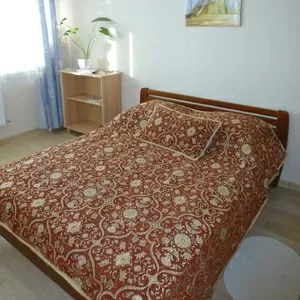 1-комнатная квартира в новом доме на чаты и сутки! Прямо возле метро!