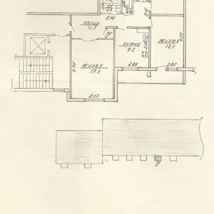Трехкомнатная квартира на Гагарина