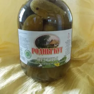 Огурцы маринованные Молодечненские 3, 0 л.