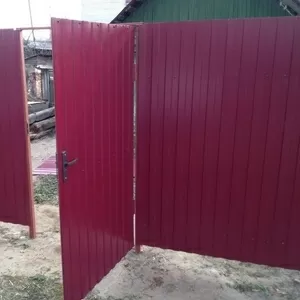 Заборы,  ворота ,  калитки и любые металоконструкции из металопрофиля