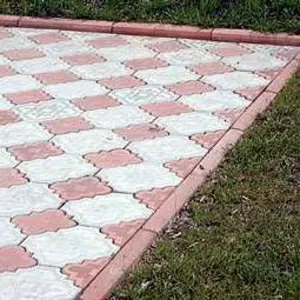 Укладка тротуарной плитки,  установка заборов