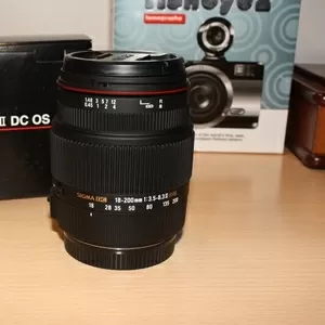 Sigma 18-200mm F3.5-6.3 DC OS HSM II