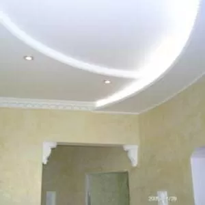 Монтаж потолков из гипсокартона в Борисове,  Жодино. +375-33-666-00-75