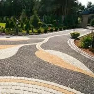 Укладка тротуарной плитки в Борисове,  Жодино. +375-33-666-00-75