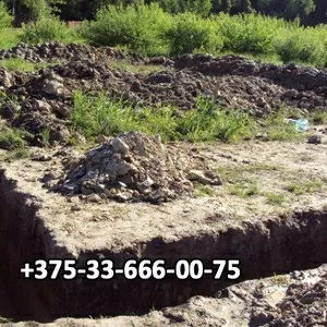 Земляные работы вручную. Борисов,  Жодино. +375-33-666-00-75