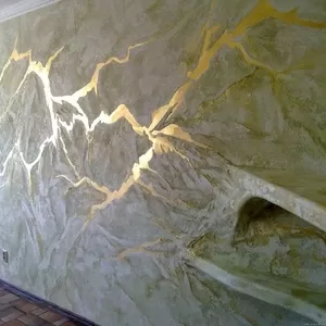 Штукатурка,  Шпатлевка 