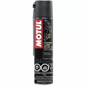 Смазка цепи мотоцикла Motul C4 Chain Lube Factory Line 0, 4L