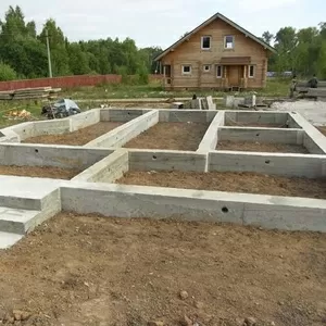 Заливка фундамента любой сложности