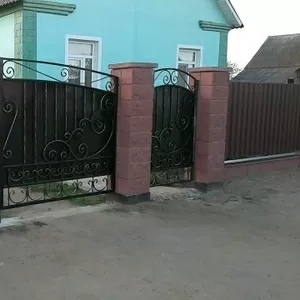 Кованые ворота,  калитки,  заборы,  навесы и другие металлоконструкции