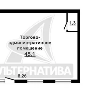 Нежилое помещение (бывшая квартира) в собственность. y161557