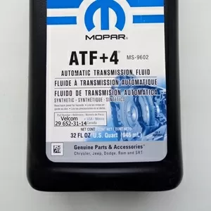 Масло Mopar ATF +4 (Мопар АТФ +4).