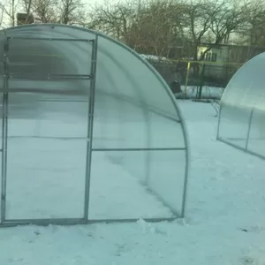 Теплицы с круглым основанием. 