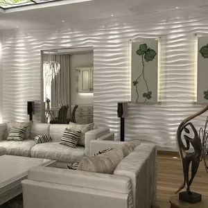 3D панели,  LED-освещение,  сопутствующие материалы.