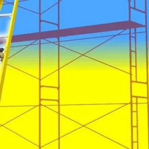 Леса Строительные Рамные в аренду,  полная комплектация,  в отличном состоянии.