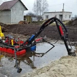 Аренда мини земснаряда