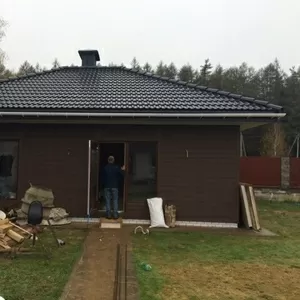Дома из СИП-панелей по канадской технологии.