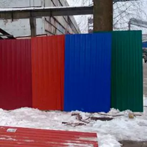 Профлист оцинкованный или крашеный с доставкой
