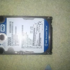 Жесткий диск для ноутбука Western Digital WD 320 GB