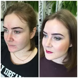Выполняю макияж 