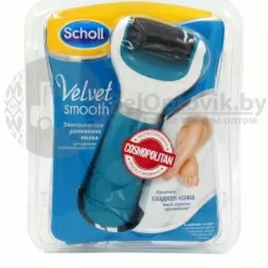 Электрическая роликовая пилка для стоп Scholl Velvet Smooth с USB