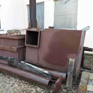 Изготовление сушилки для дерева УВН