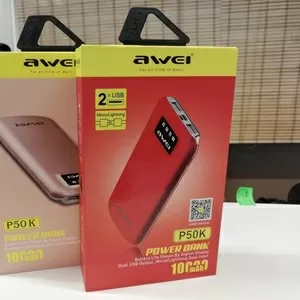 Продам Новый Внешний аккумулятор Power Bank Awei P 50 K