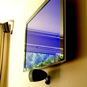Монтаж телевизора на стену. Минск