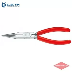 Плоские круглогубцы с режущими кромками KNIPEX KN-2503125