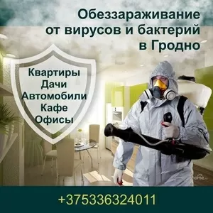 Первая в #Гродно выездная дезинфекционная служба 