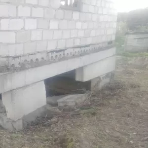 ремонт,  реконструкция и замена фундамента