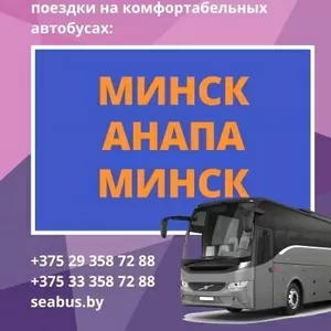 Автобус Минск – Анапа - Минск