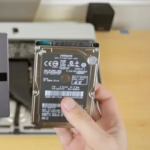 Замена HDD / SSD в компьютере или ноутбуке в Могилеве.