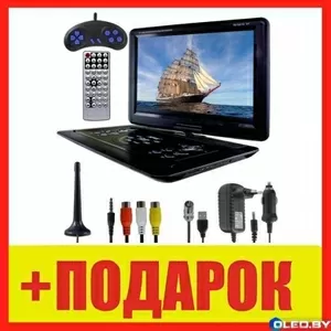 Портативный DVD-плеер c ТВ XPX 1767 