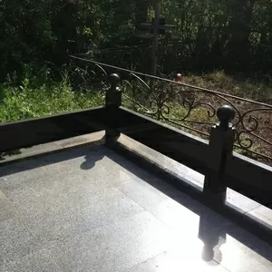 Ограда из гранита с установкой под ключ. Минск и область