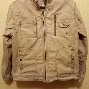 Куртка в стиле Casual 100% хлопок унисекс  