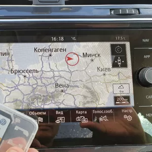 SD карты навигации WV SEAT SKODA.