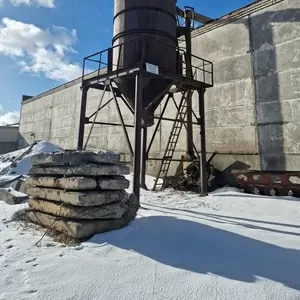 Продаётся бункер-циклон для опилок. Объём 30 кубометров. 