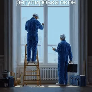 Регулировка и ремонт окон любой сложности