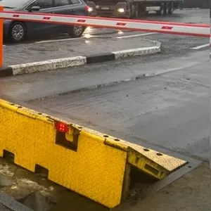 Устройство остановки колесного транспорта