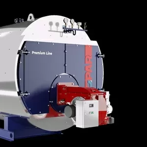 Промышленный жаротрубный паровой котел  ECO-PAR