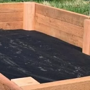 Изготовление высоких грядок