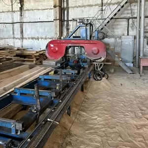 Ленточная пилорама МГ(6800) 6500М с удлинённой рамой