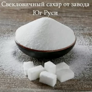 Свекловичный сахар оптом от завода Юг Руси в Беларуси