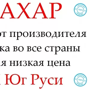 Экспортные поставки сахара в Беларусь от производителя ГК Юг Руси
