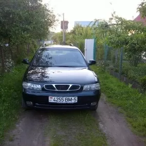 Дэу Нубира 1998г Черный универсал,  газ-бензин,  2.0.